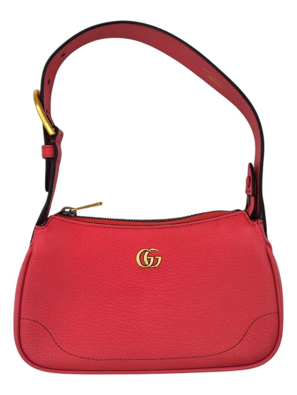 Gucci Goatskin Mini Aphrodite Shoulder Bag Rhodamine Pink GHW
